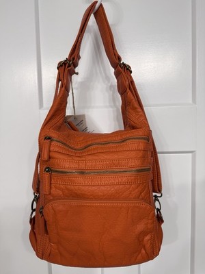 Ampere Creations Lisa Convertible 3 in 1 backpack crossbody vegan leather