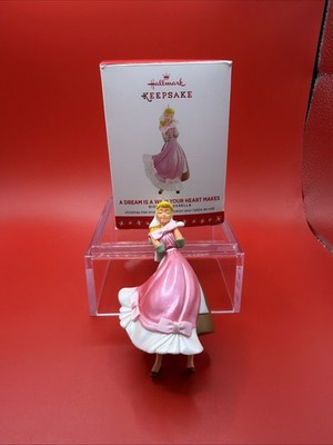 Hallmark A Dream Is A Wish Your Heart Makes Disney Cinderella  2016 Ornament