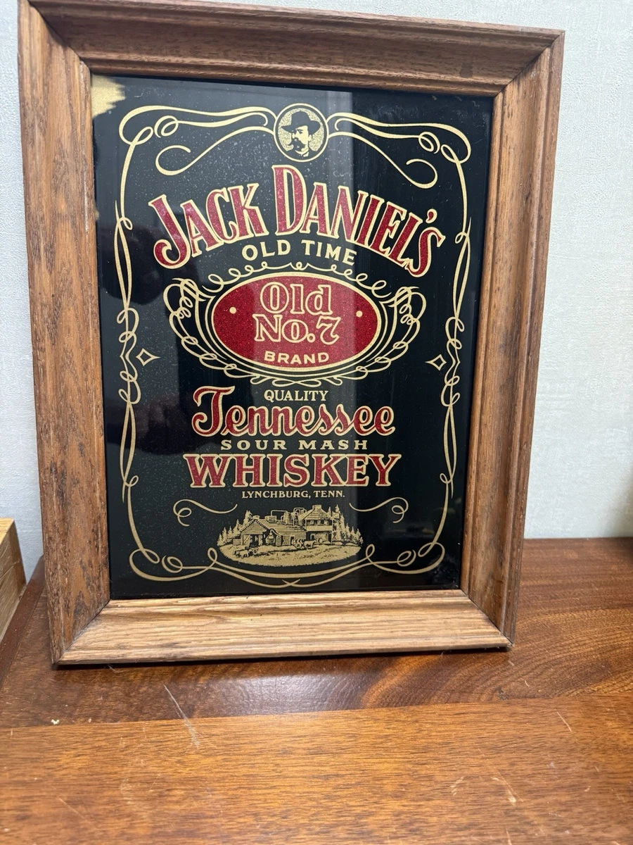 Jack Daniel's ウエスタンスタイルミラー Jack Daniel's ウエスタンスタイルミラー Vintage Jack Daniels