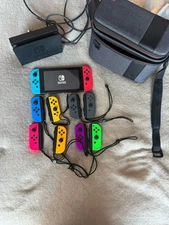 Nintendo Switch (Extra 8 Joycon Controller BUNDLE)  (2018 edition) 