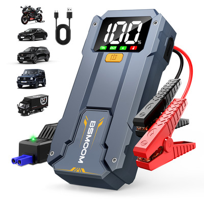 BSMOOM 7000A Car Jump Starter Power Bank Pack Battery Booster USB Charger US