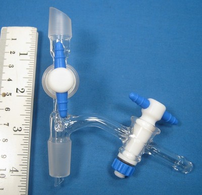 KONTES ADAPTER MICRO-SEPARATION FILTRATION TEFLON 14/20 FREE SHIPPING     KK