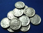 1936 Buffalo Nickels 5¢ Roll - VG/F+ - 40 Coins