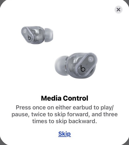 Clear Beats Studio Buds + Pro Buds True Wireless Noise Cancel Translucent Earbud - Bild 18 von 19