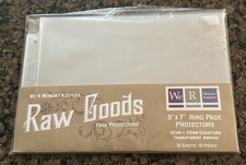 We R Memory Keepers Raw Goods 5" x 7" Page Protectors 10 Pieces