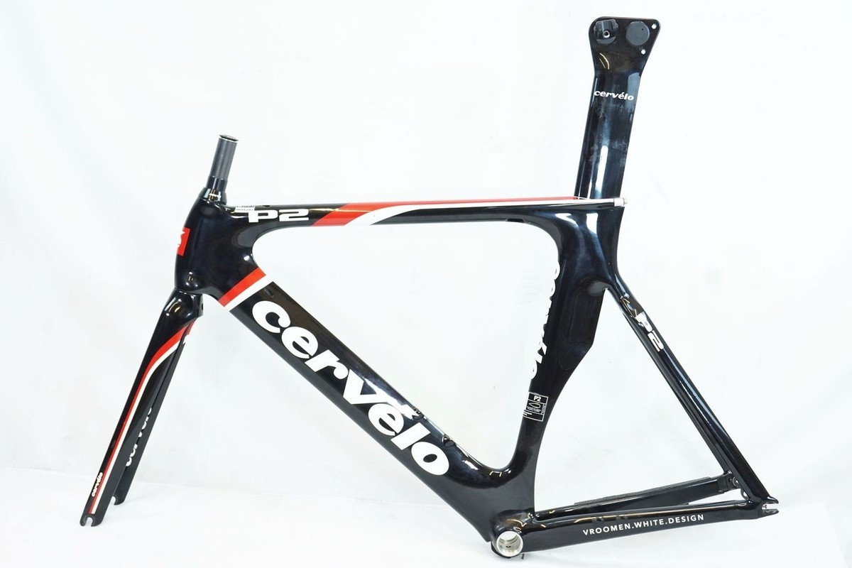 Cervelo P2 カーボンフレーム CERVELO P2 2011 Freme Set Carbon Road TT Frame 56 Size From Japan