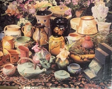 Vintage Springbok Jigsaw Puzzle -THE ART OF POTTERY - 500 Pieces - Complete