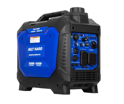 #ad BILT HARD 4500 Watt Dual Fuel Gasoline Propane Inverter Generator FREESHIP $349.00