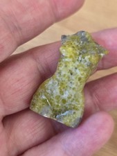 Serpetine Crystal Lady Body /Goddess Crystal Carving Pretty Gemstone Gift