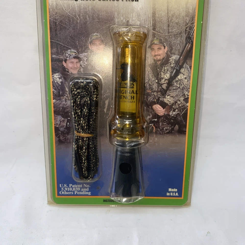 Vintage Primos Hunting Calls The Original Wench Double Reed Duck Call NOS #820 - Image 3 of 3