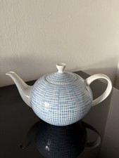 50-er: ARZBERG BASTDEKOR 2000 blau  TEEKANNE Nr. 423  -   h=15cm - 1 Liter