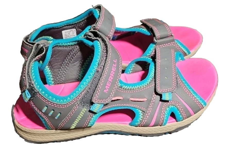 MERRELL Sandali Panther grigio blu rosa taglia US 5 EUR 36