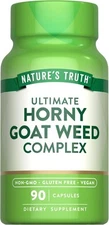 Horny Goat Weed Complex | 90 Capsules | 5170mg | Maca Root | by Nature's Truth