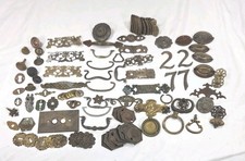 Lot of 100 Mixed Vintage Hardware Drawer Pulls Handles Metal Brass