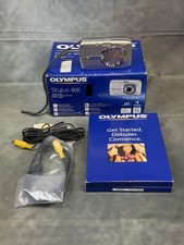 Olympus Stylus 600 Digital 6.0MP 5x Zoom Camera Silver With Box 
