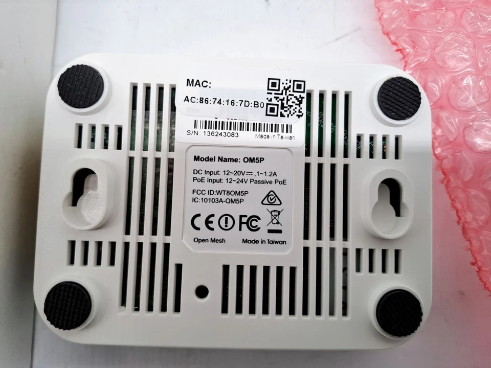 Open-Mesh OM5P-AC Wireless WiFi Radio - Image 4 of 4