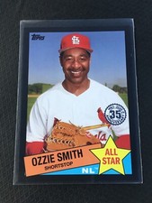 OZZIE SMITH 2020 Topps Series 2 1985 All-Star BLACK 270/299 Cardinals 85AS-24
