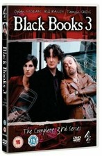 Image of Black Books: Series 3 **BRAND NEW/SEALED** Region 2 Comedy DVD **FREE POSTAGE**