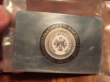 Brotherhood Railway Carmen Of The United States And Canada Belt Buckle  