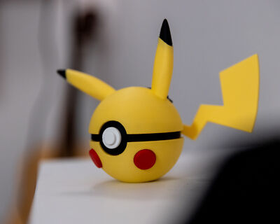 Pikachu Ball | 3D Printed | Specialty Pokeball Collection | eBay