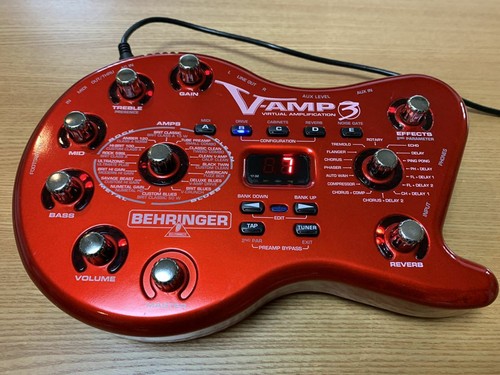 Behringer V Amp3 Vamp3 Multi Effects Guitar Effect Amp Simulator Ebay