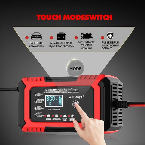 Car Jump Starter 8A Portable Power Bank Pack Battery Trickle Charger Booster 12V - Picture 6 of 20