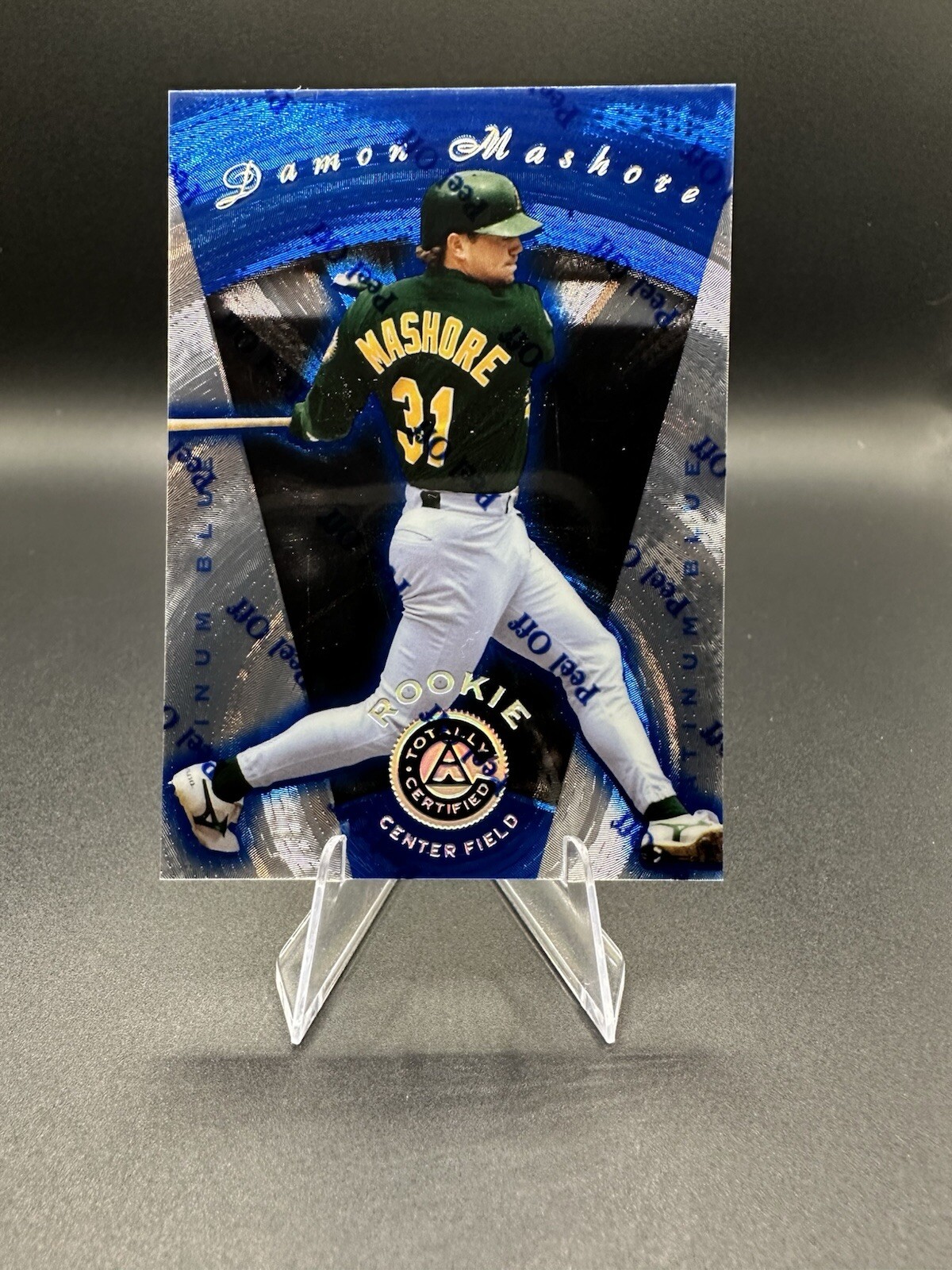 1997 Pinnacle Totally Certified - Platinum Blue #113 Damon Mashore /1999 (RC)