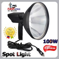 Hid Hand Held Light Fishing Hunting Spotlight+battery Conversion Clip 100w 12v Hid Hand Held Light Fishing Hunting Spotlight+battery Conversion Clip 100w 12v