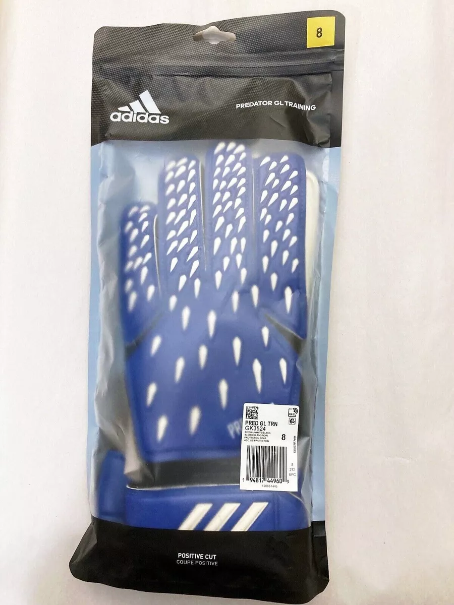 Adidas Adults' Predator GL Training Goalkeeper Gloves- NWT- SIZE 8