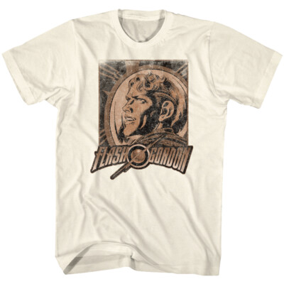 Flash Gordon Classic 80's Movie Flash Gordon Shocking Photo Men's T Shirt 