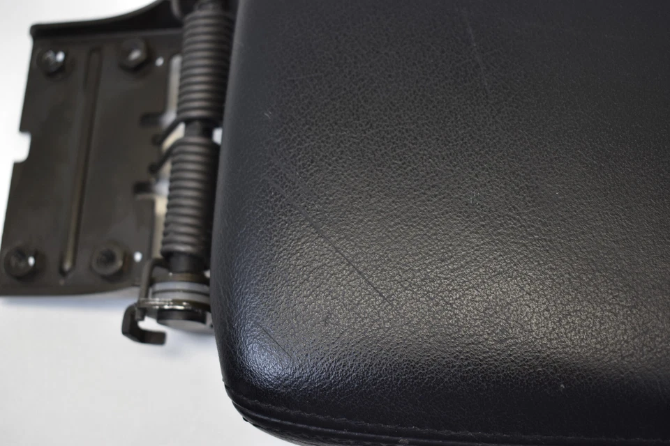 Acura RL 1999-2003 consola central cuero negro reposabrazos tapa superior OEM Foto 3 de 4