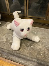 Vintage Tonka Pound Purries White Kitty Plush 