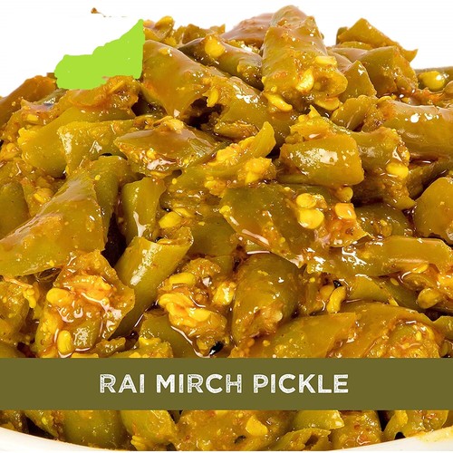 Home Made Green Chilli Pickles 500 Gm Kati Mirch Ka Achar Free Shipping World Ebay