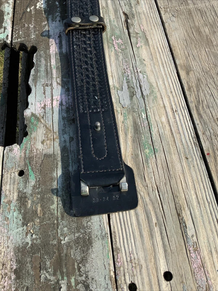 Cinturón de munición Hunter negro para accesorios Bianchi con soportes #22 .38/.357 talla 32 Foto 2 de 4