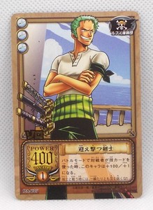 Pa C07 Zoro One Piece Pirates Tcg Ccg Japanese 04 Gold Foil Card Vnm M Ebay