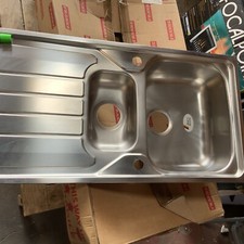 FRANKE FLASH 1.5 BOWL STAINLESS STEEL SINK 1000 X 500MM