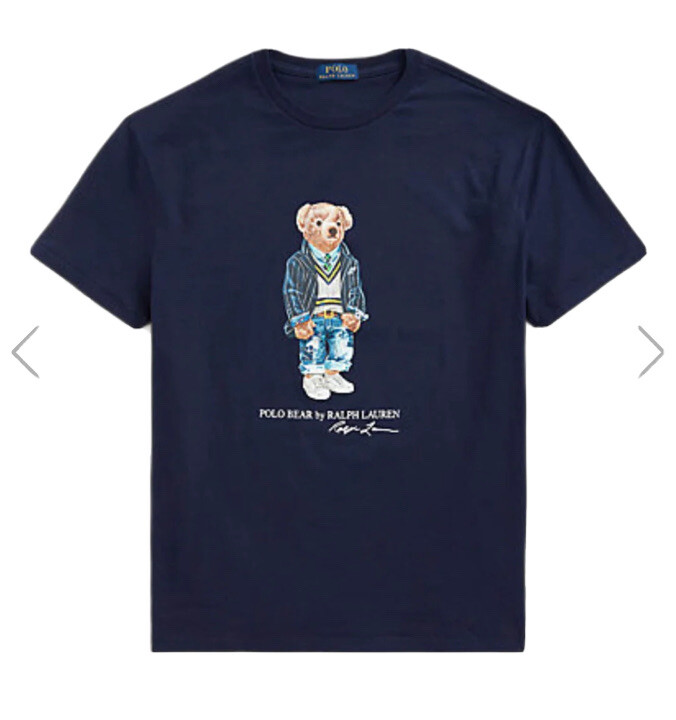 Polo Ralph Lauren Bear T-Shirt Navy 【L】 Polo Bear By POLO RALPH LAUREN BOYS Size 24M Voyager Navy