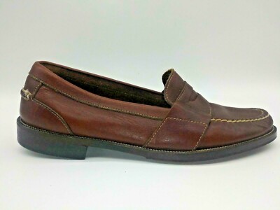 Florsheim Imperial Dress Shoes Penny Tassel Loafers Men\'s Smooth Brown Leather florsheim imperial Men main image 4