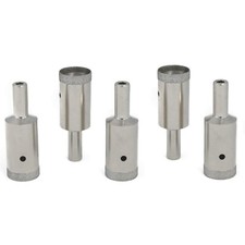 5Pcs 17mm Diamond Hole Saw Drill Bit Ultra-Thin Rim 0.5 Lapidary Tools for Stone