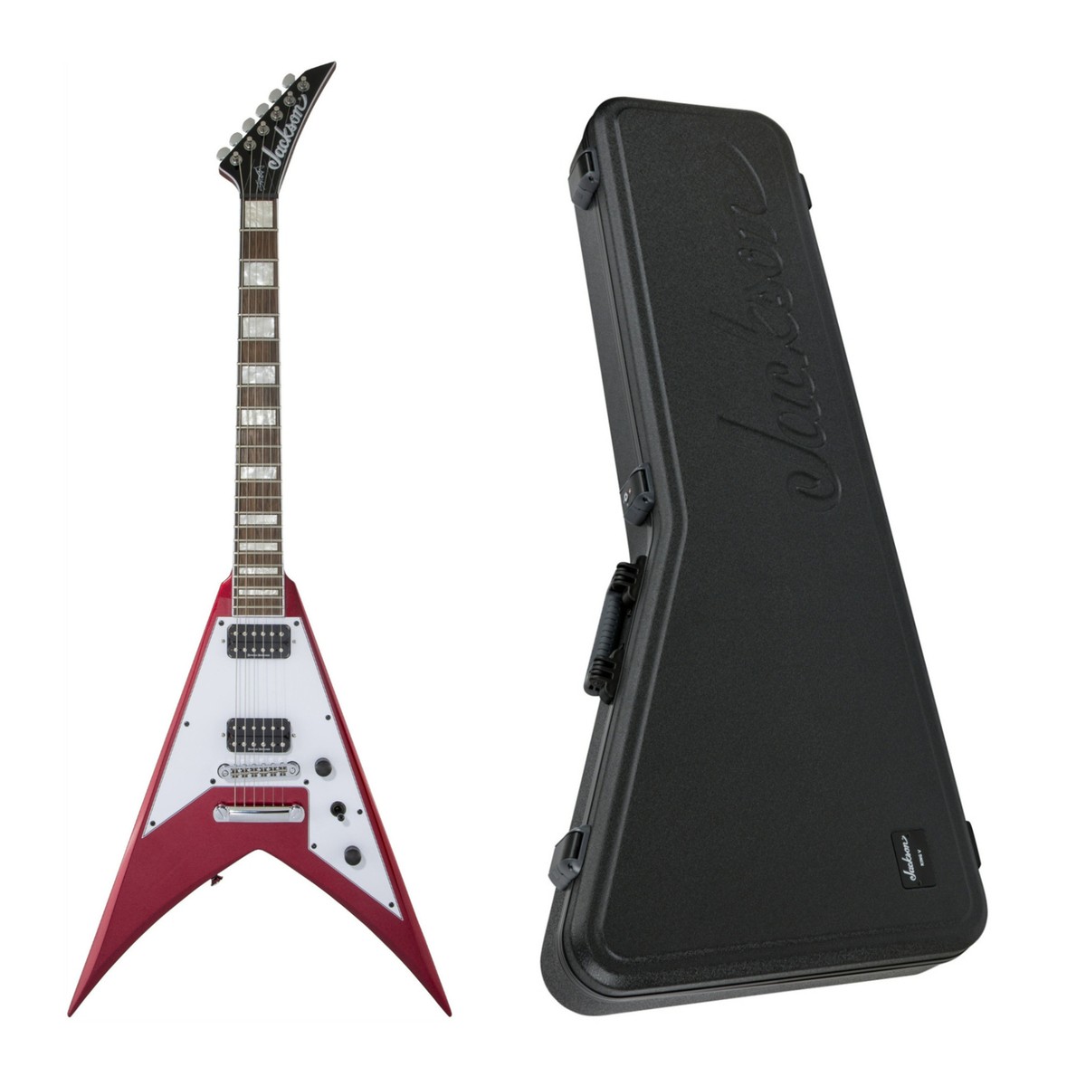 Jackson X Series Signature Scott Ian King V KVXT Guitar Red