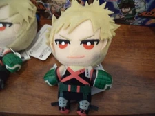 MY HERO ACADEMIA KATSUKI BAKUGO Keychain Plush 6" - Series 1 NEW WITH TAGS