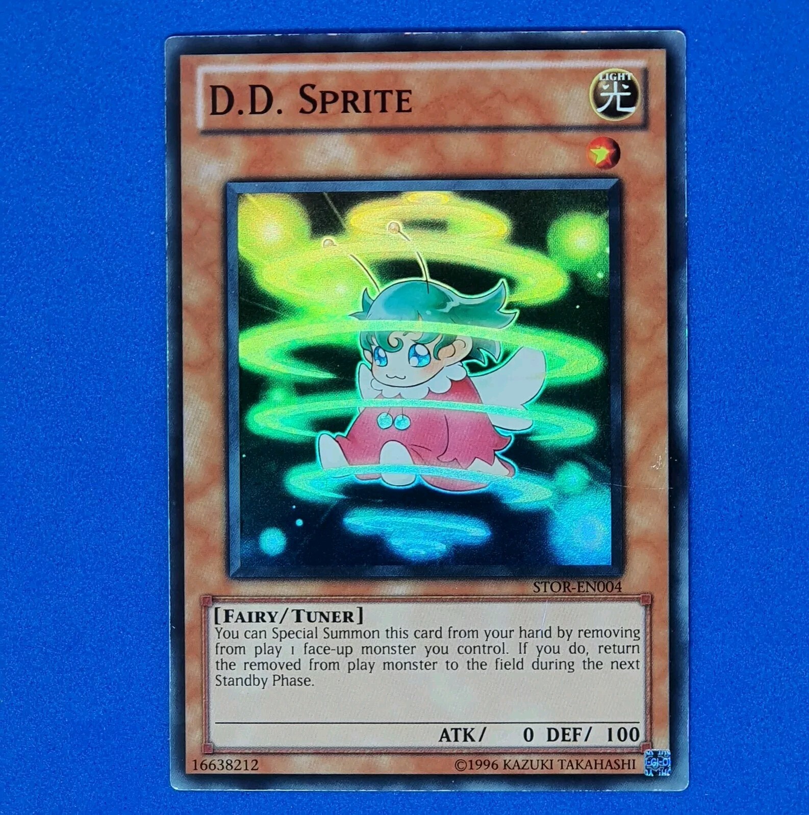 D.D. Sprite Card STOR-EN004 Super Rare Unlimited Yugioh TCG