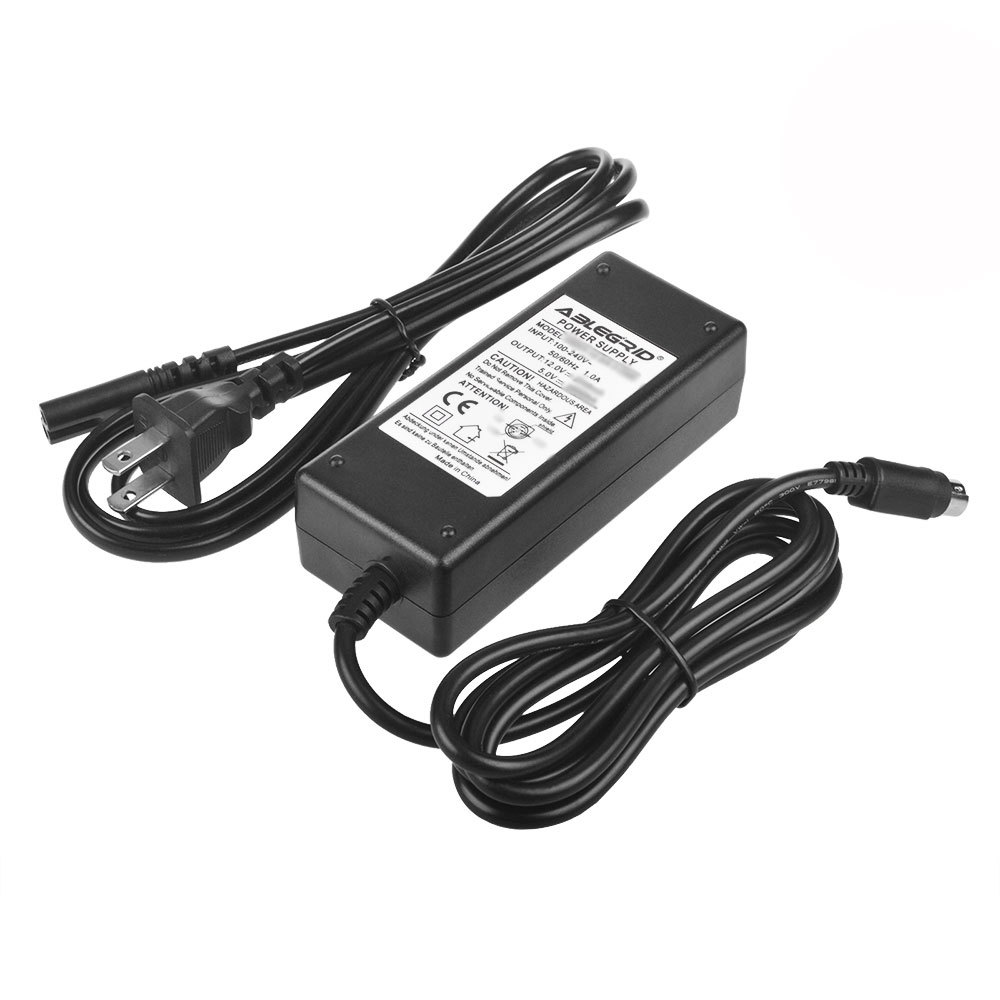 Mini 4-Pin AC Adapter – Replacement For Flypower SPP34-12.0/5.0-2000 Power Supply PSU, Compact & Reliable