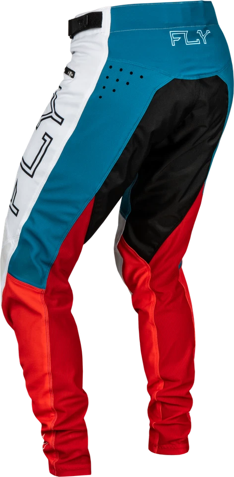 Nuevo '24 Fly Racing Rayce Bicicleta Bicicleta BMX MTB Pantalones Rojo Blanco Azul Foto 3 de 4
