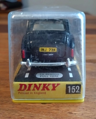 DINKY TOY 152 ROLLS ROYCE PHANTOM V LIMOUSINE DARK BLUE - Picture 9 of 10