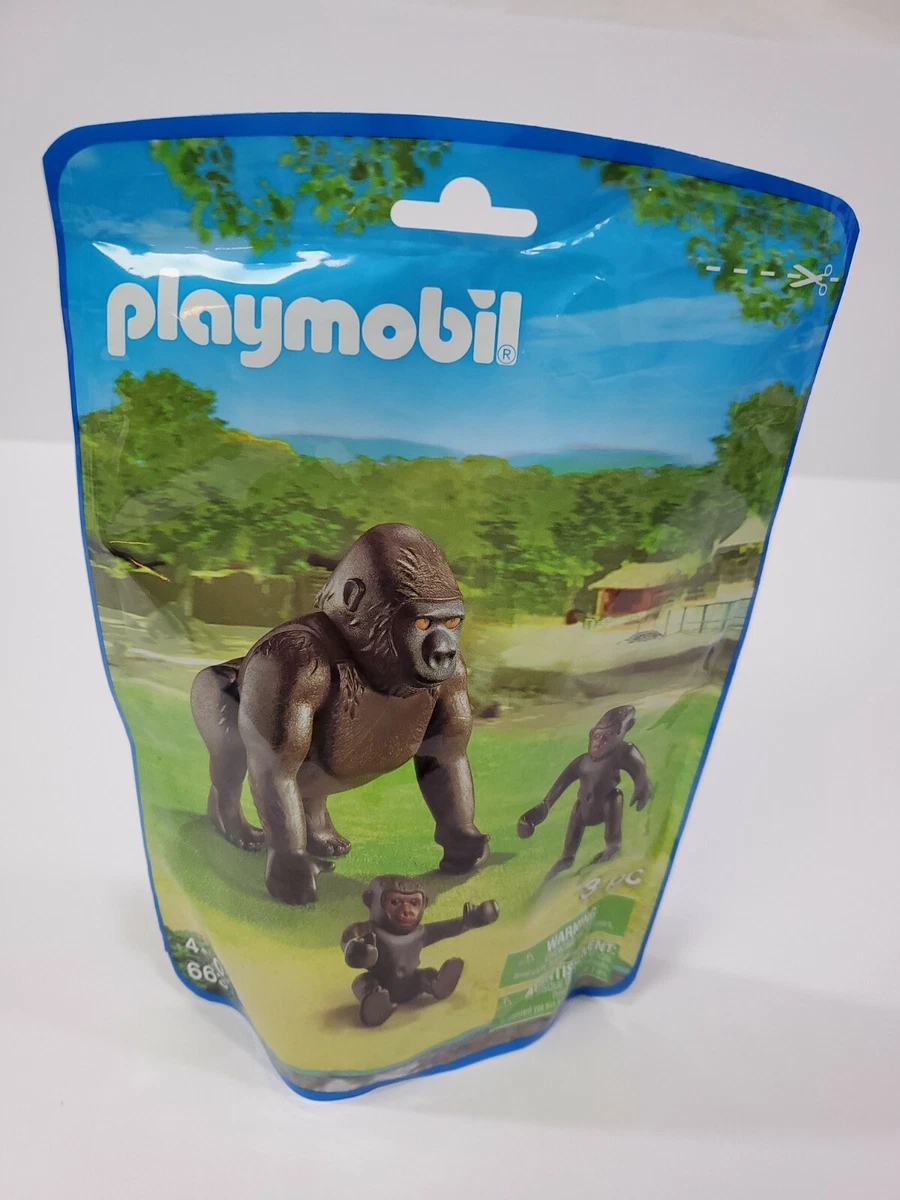 Gorilla With Babies Playmobil 6639 eBay