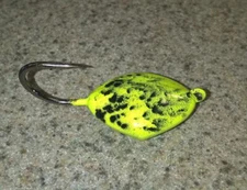 5PK TOG BLACKFISH CHARTREUSE BLACK SHEEPSHEAD Ocean Sea Sweeper JIGS Tautog  