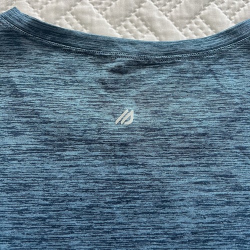 Eddie Bauer Free Dry Women’s Athletic Blue Short Sleeve Top, Size XL - Picture 9 of 11