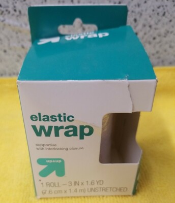   Up & Up Elastic Wrap Supportive with Interlocking Closure, damaged box 