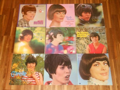 Mireille Mathieu - 13 LPs - Sammlung - Sweet Souvenirs, Rendezvous, Aloa-he...